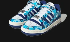 Forum 84 Low Bape 30th Anniversary Blue Camo<Adidas Outlet