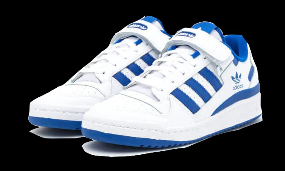 Forum Low White Royal Blue<Adidas Clearance