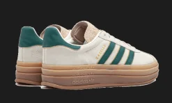 Gazelle Bold Magic Beige Collegiate Green<Adidas Hot