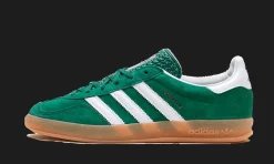 Gazelle Indoor Collegiate Green Gum<Adidas Clearance