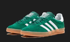 Gazelle Indoor Collegiate Green Gum<Adidas Clearance