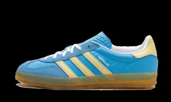 Gazelle Indoor Semi Blue Burst Almost Yellow<Adidas Clearance