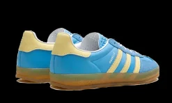 Gazelle Indoor Semi Blue Burst Almost Yellow<Adidas Clearance