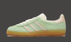 Gazelle Indoor Semi Green Spark<Adidas Clearance