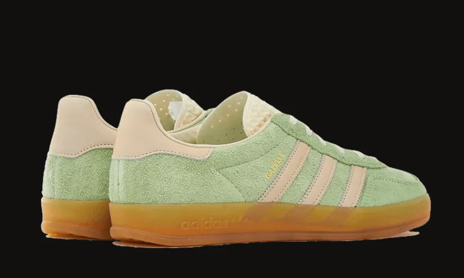 Gazelle Indoor Semi Green Spark<Adidas Clearance