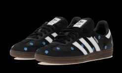 Samba Light Blue Floral Black<Adidas Discount