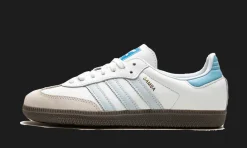 Samba OG Core White Halo Blue<Adidas Discount