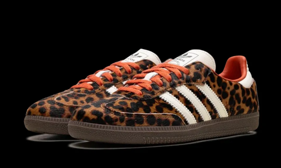 Samba OG Preloved Red Leopard<Adidas New