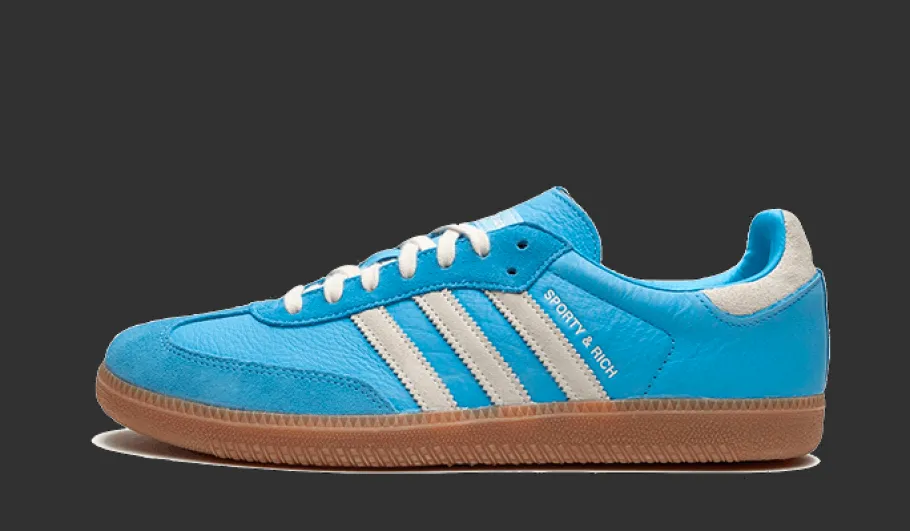 Samba OG Sporty & Rich Blue Grey<Adidas Fashion