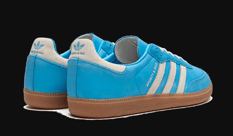 Samba OG Sporty & Rich Blue Grey<Adidas Fashion