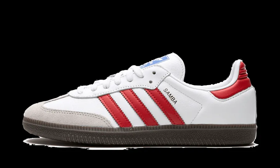 Samba OG White Red<Adidas New