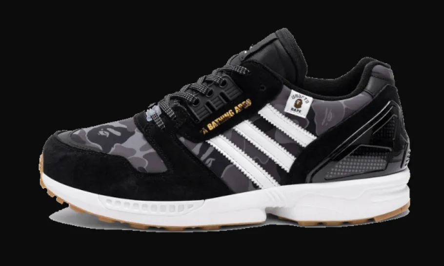 ZX 8000 Bape Undefeated Black<Adidas Clearance