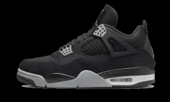 4 Black Canvas<Air Jordan Online