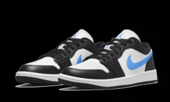 1 Low Black University Blue<Air Jordan Hot