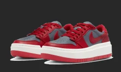 1 Low Elevate Dark Grey Varsity Red<Air Jordan Discount