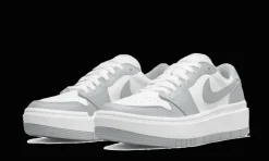 1 Low Elevate White Grey<Air Jordan Hot