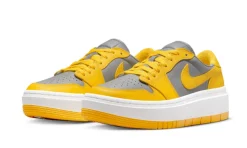 1 Low Elevate Yellow Grey<Air Jordan Outlet