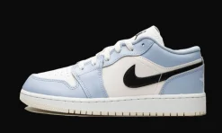 1 Low Ice Blue Black<Air Jordan Best