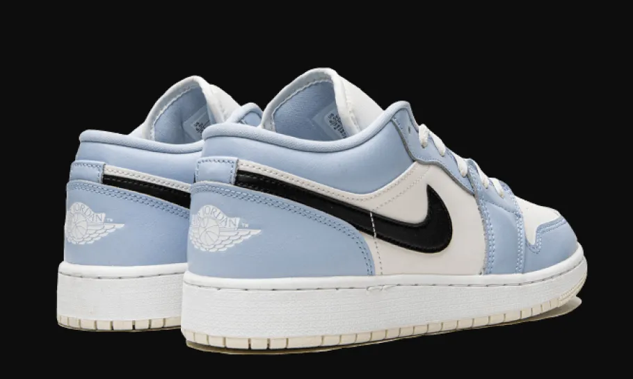 1 Low Ice Blue Black<Air Jordan Best
