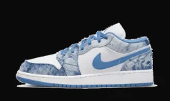 1 Low Washed Denim<Air Jordan Clearance
