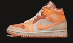 1 Mid Apricot Orange<Air Jordan Best