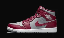 1 Mid Cherrywood Red<Air Jordan Clearance