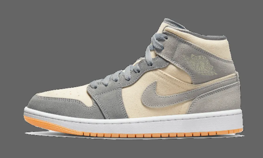 1 Mid Coconut Milk Particle Grey<Air Jordan Hot
