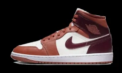 1 Mid Dusty Peach Night Maroon<Air Jordan Best