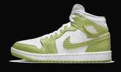 1 Mid Green Python<Air Jordan Hot