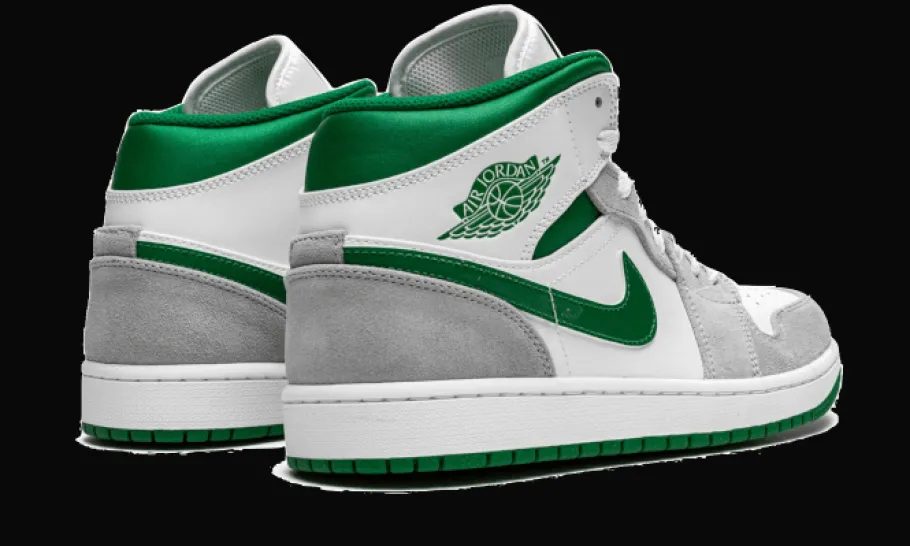 1 Mid Grey Green<Air Jordan Sale