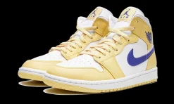 1 Mid Lemon Wash Lapis<Air Jordan Outlet