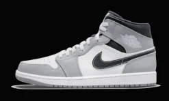1 Mid Light Smoke Grey Anthracite<Air Jordan Discount