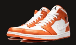 1 Mid Metallic Orange<Air Jordan Fashion