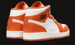 1 Mid Metallic Orange<Air Jordan Fashion