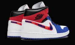 1 Mid Multicolor Swoosh<Air Jordan New