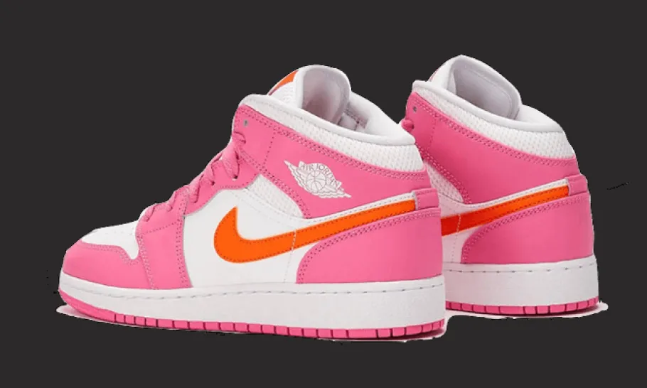 1 Mid Pinksicle Safety Orange<Air Jordan Best