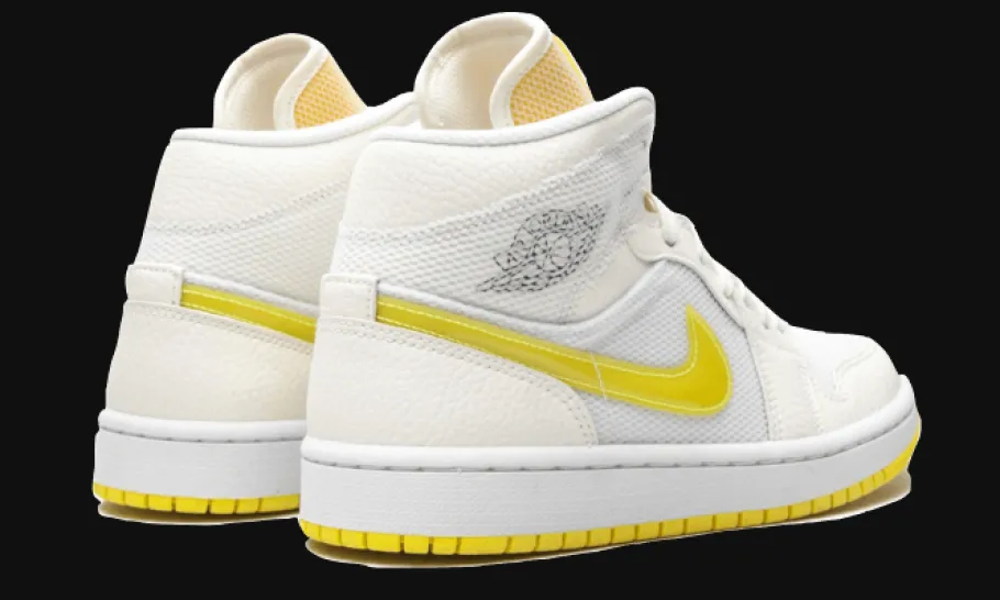 1 Mid SE Voltage Yellow<Air Jordan Sale