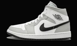 1 Mid White Light Smoke Grey<Air Jordan Discount