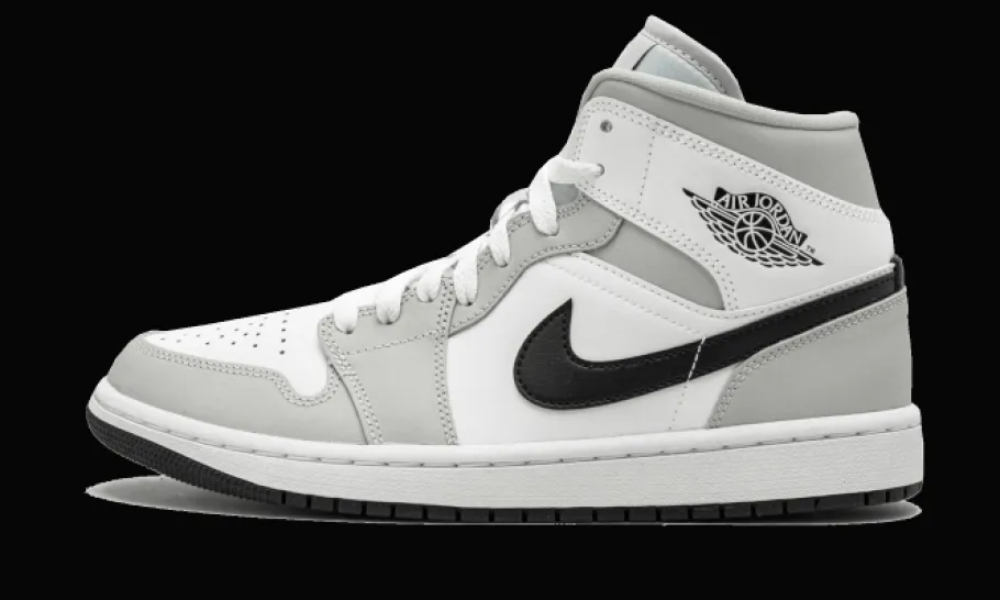 1 Mid White Light Smoke Grey<Air Jordan Discount