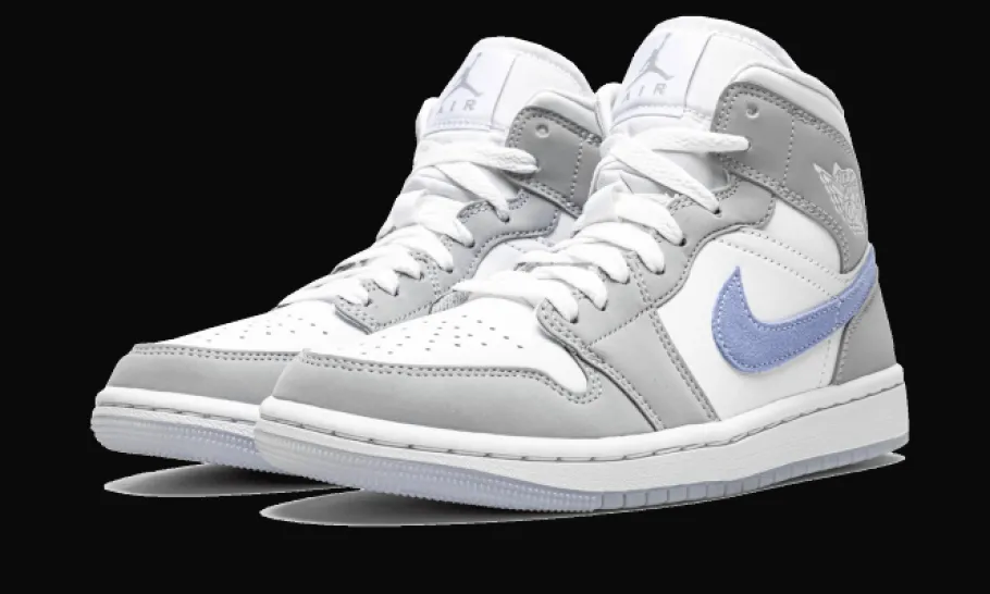 1 Mid Wolf Grey<Air Jordan New