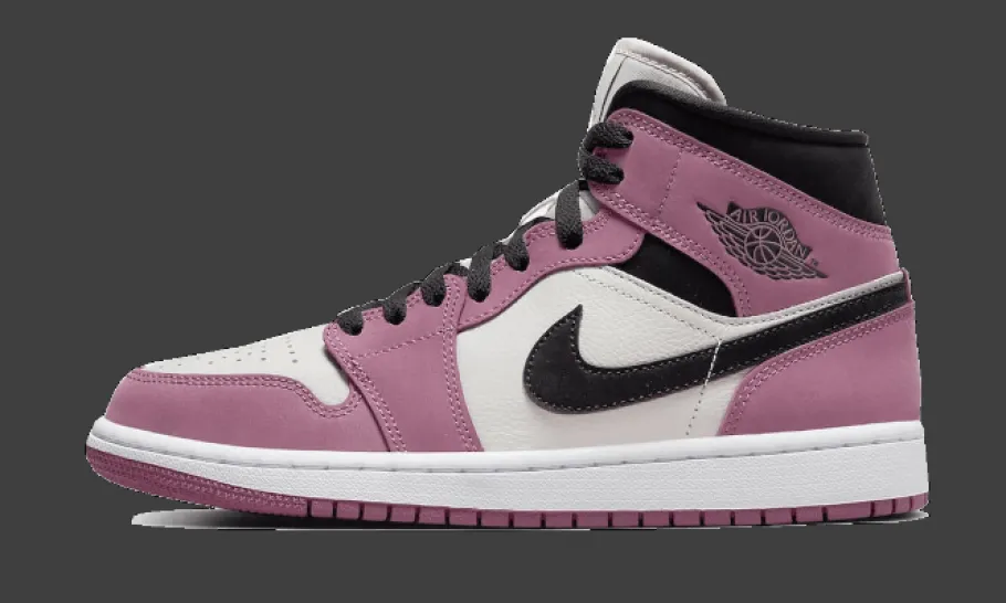 1 Mid Light Mulberry<Air Jordan New