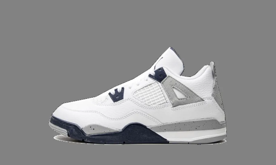 4 Midnight Navy Enfant (PS)<Air Jordan Online