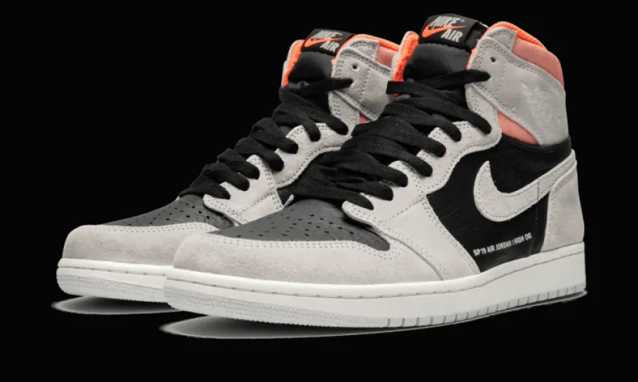 1 Retro High Neutral Grey Hyper Crimson<Air Jordan Sale