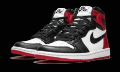 1 Retro High Satin Black Toe<Air Jordan Outlet
