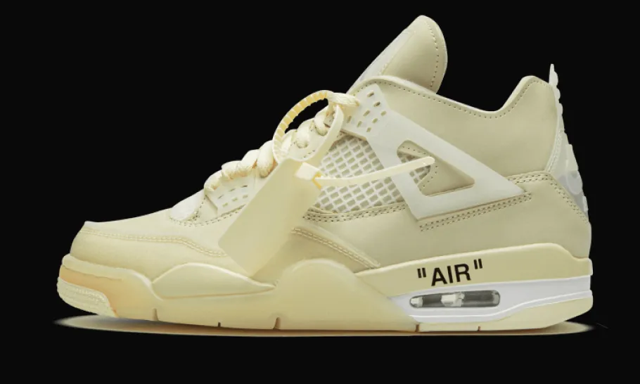 4 Retro Off-White Sail<Air Jordan Hot