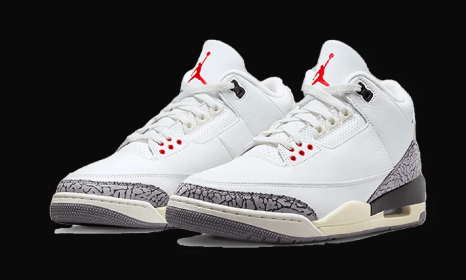 3 Retro White Cement Reimagined<Air Jordan Fashion