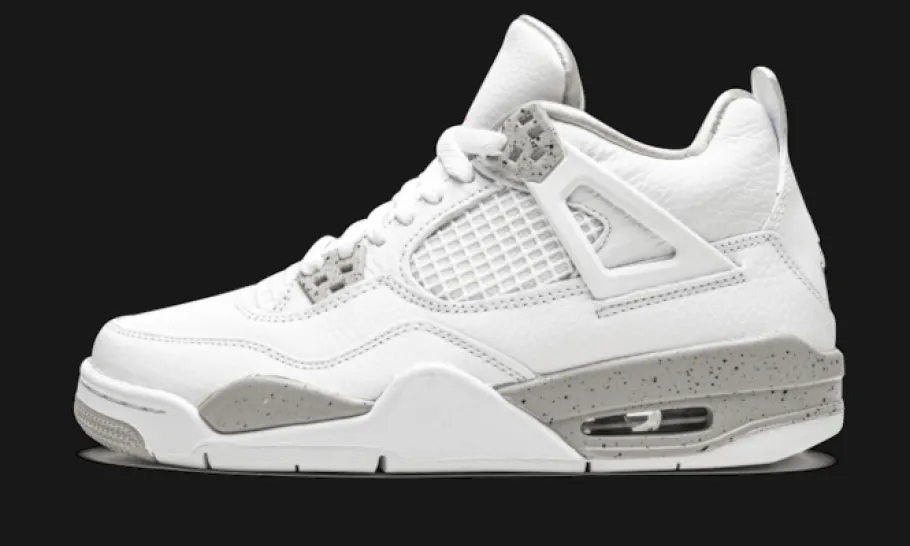 4 Tech White (White Oreo)<Air Jordan Best