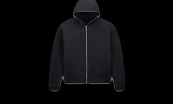 Travis Scott Full Zip Hoodie Black<Air Jordan Outlet