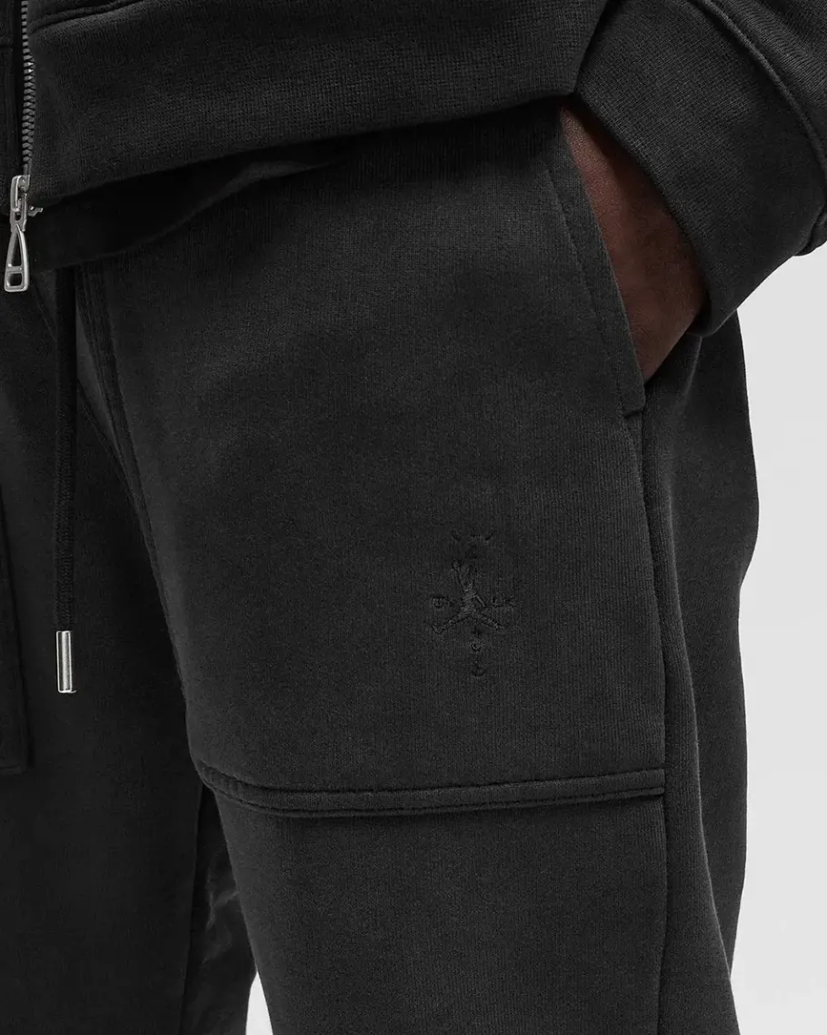 Travis Scott Fleece Pants Black<Air Jordan Clearance