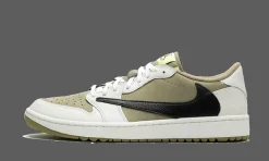 Air Jordan 1 Retro Low Golf Travis Scott Neutral Olive<Air Jordan Best